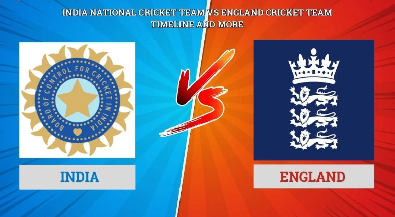 India National Cricket Team vs England Cricket Team Timeline