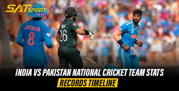 India National Cricket Team vs Pakistan National Cricket Team Timeline